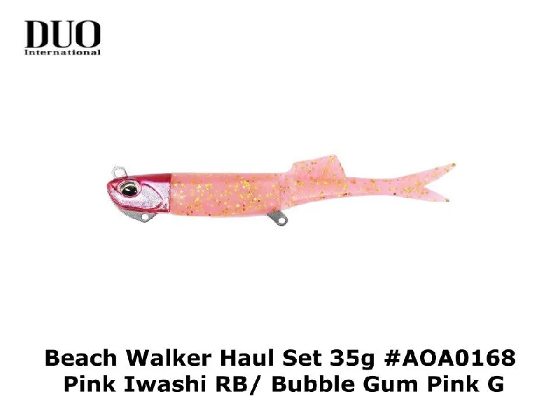 Duo Beach Walker Haul Set 35g #AOA0168 Pink Iwashi RB/ Bubble Gum Pink G