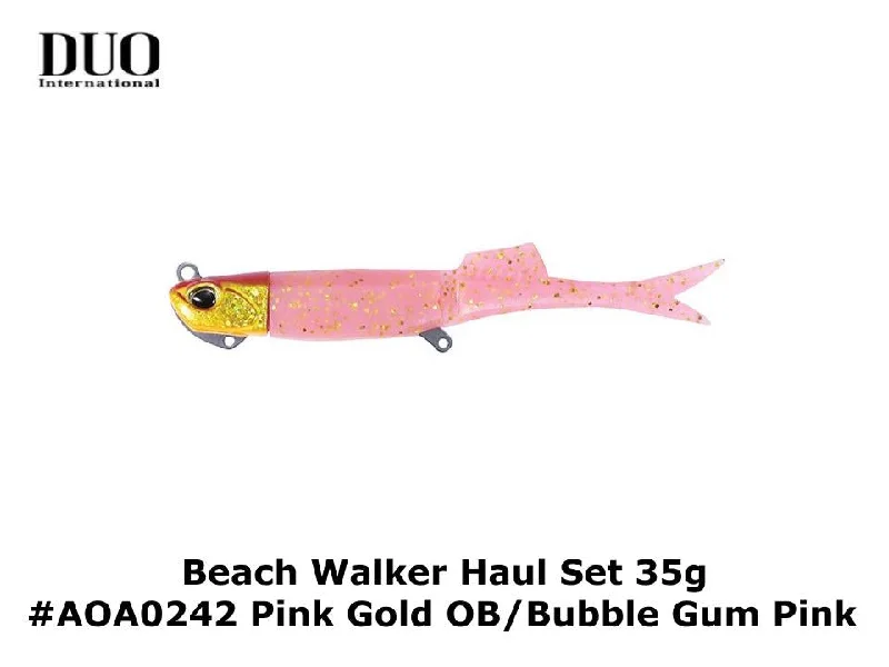 Duo Beach Walker Haul Set 35g #AOA0242 Pink Gold OB/ Bubble Gum Pink