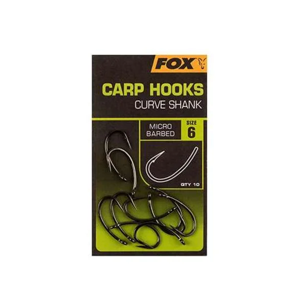 Fox Carp Hooks Curve Shank