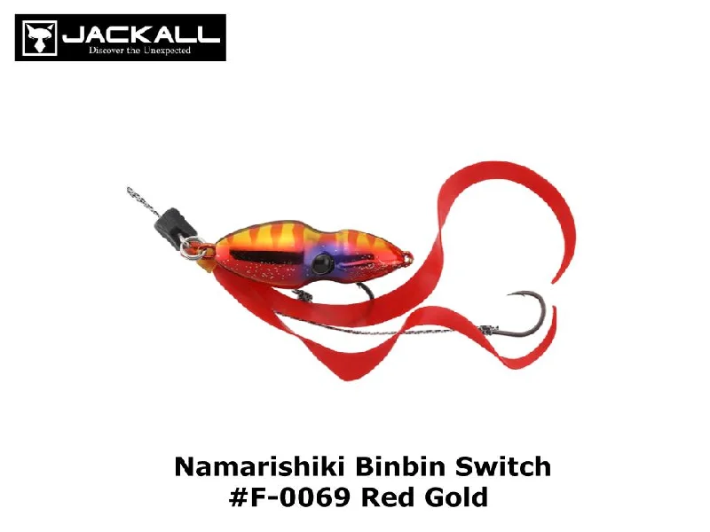 Jackall Namarishiki Bin Bin Switch 60g #F-0069 Red Gold