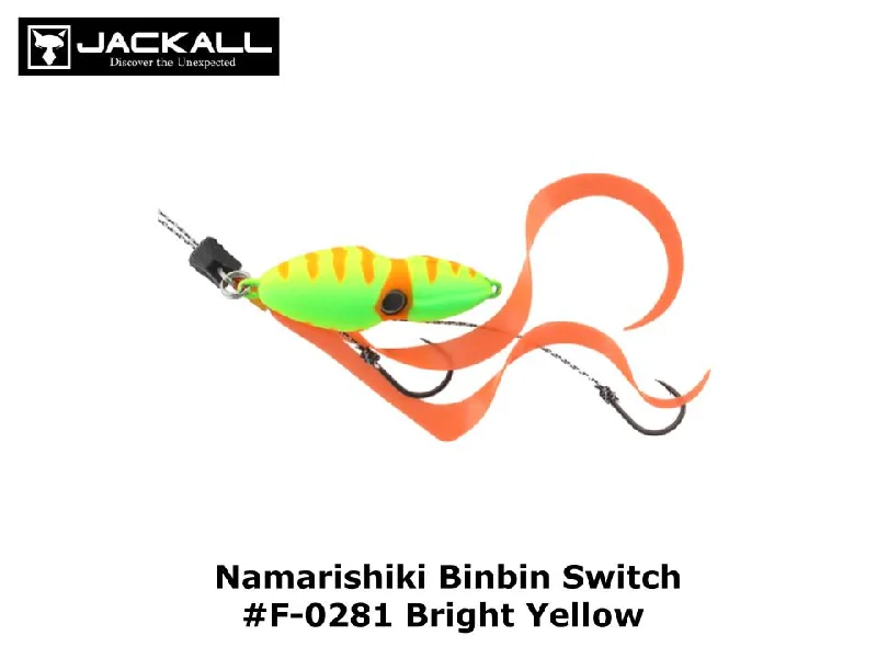 Jackall Namarishiki Bin Bin Switch 80g #F-0281 Bright Yellow