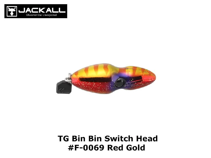 Jackall TG Binbin Switch Head 80g #F-0069 Red Gold