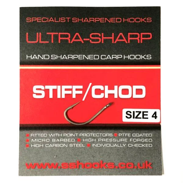 Jason Hayward Ultra-Sharp Stiff Chod Carp Hooks