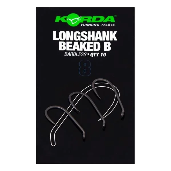 Korda Longshank Beaked Carp Hooks