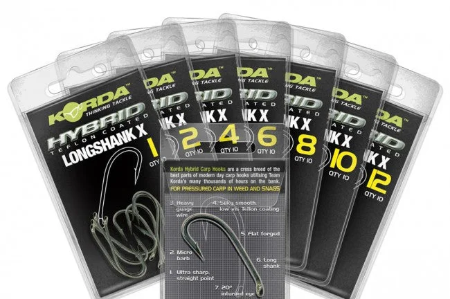 Korda longshank X Hooks