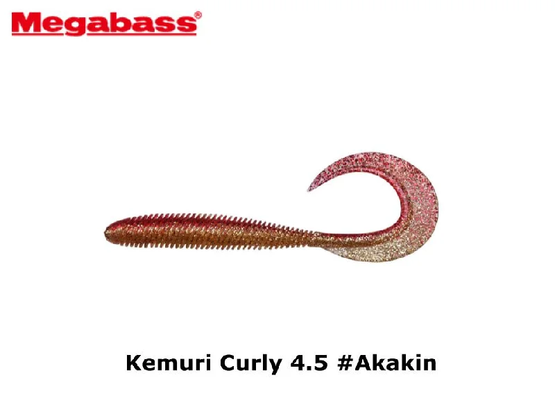 Megabass Kemuri Curly 4.5 #Akakin