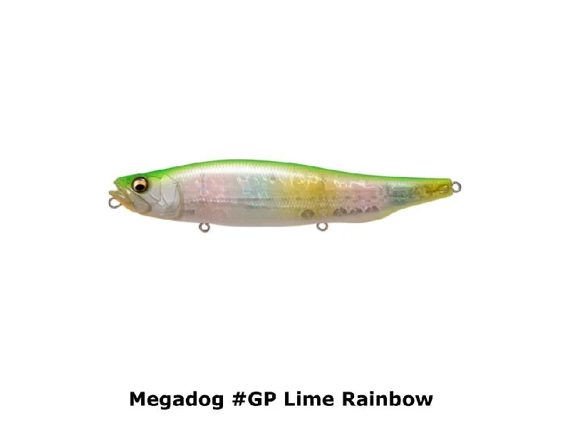 Megabass Megadog #GP Lime Rainbow