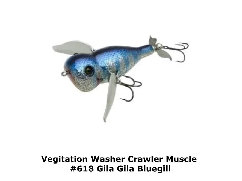 Nories Vegitation Washer Crawler Muscle #618 Gila Gila Bluegill