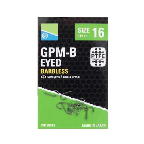 Preston Innovations GPM-B HOOKS - EYED