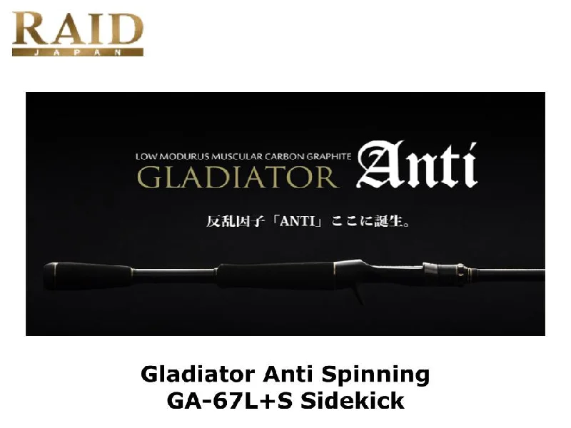 Raid Japan Gladiator Anti Spinning GA-67L+S Sidekick