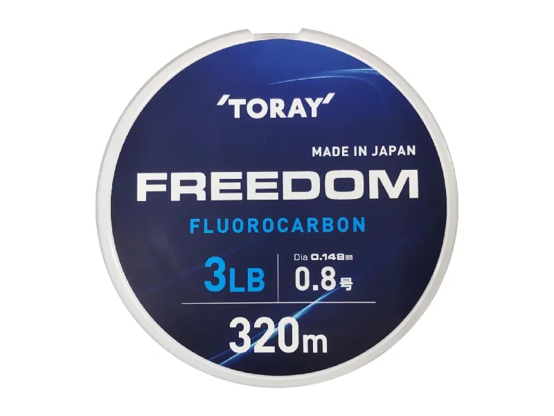 Toray freedom FC Line 320m Natural 12lb/#3