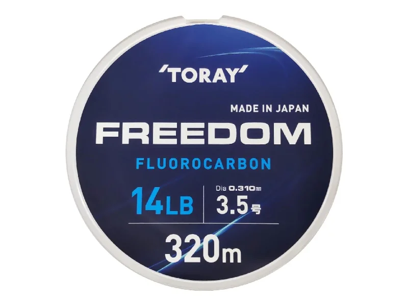 Toray freedom FC Line 320m Natural 14lb/#3.5