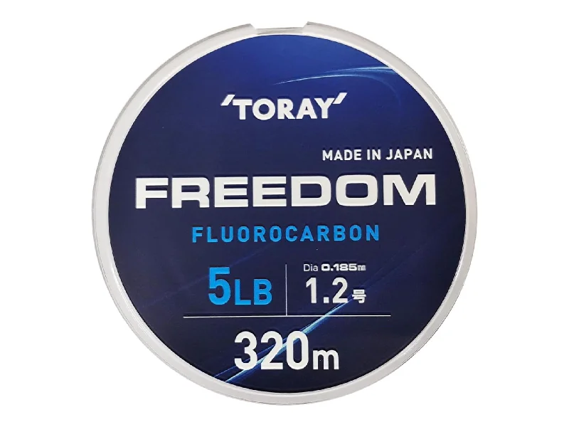 Toray freedom FC Line 320m Natural 20lb/#5