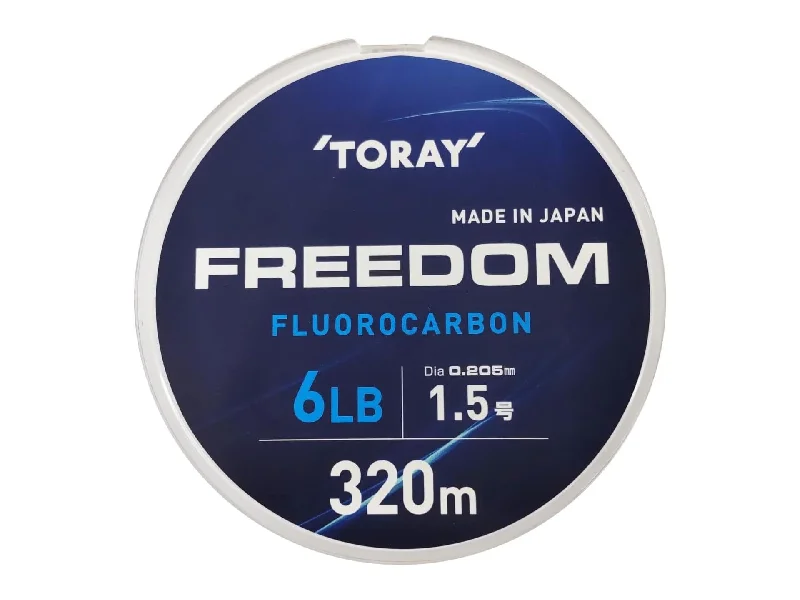 Toray freedom FC Line 320m Natural 6lb/#1.5