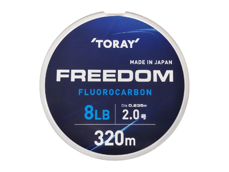 Toray freedom FC Line 320m Natural 8lb/#2