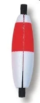 Betts Foam Float Cigar Slotted 2.00in 100ct Red/White