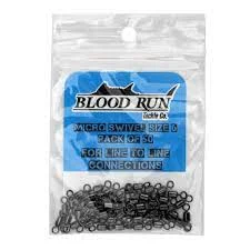 Blood Run Micro-Swivel #10 50pc