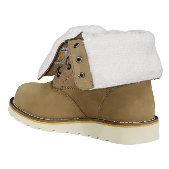 Carhartt Women's 8" Waterproof Insulated Wedge Fold Down Winter Boot