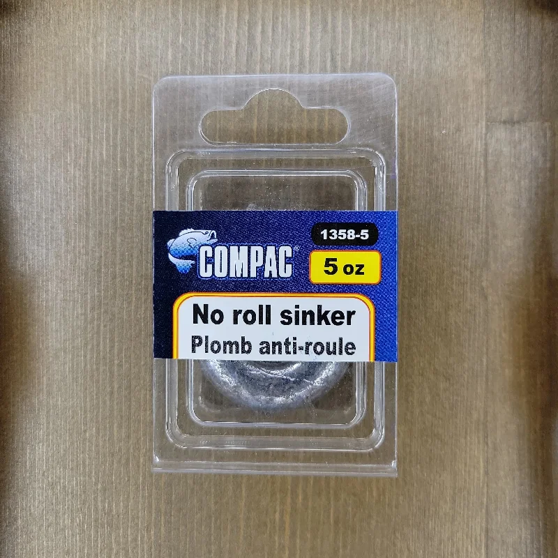 COMPAC No Roll Sinkers 5oz 1/pk