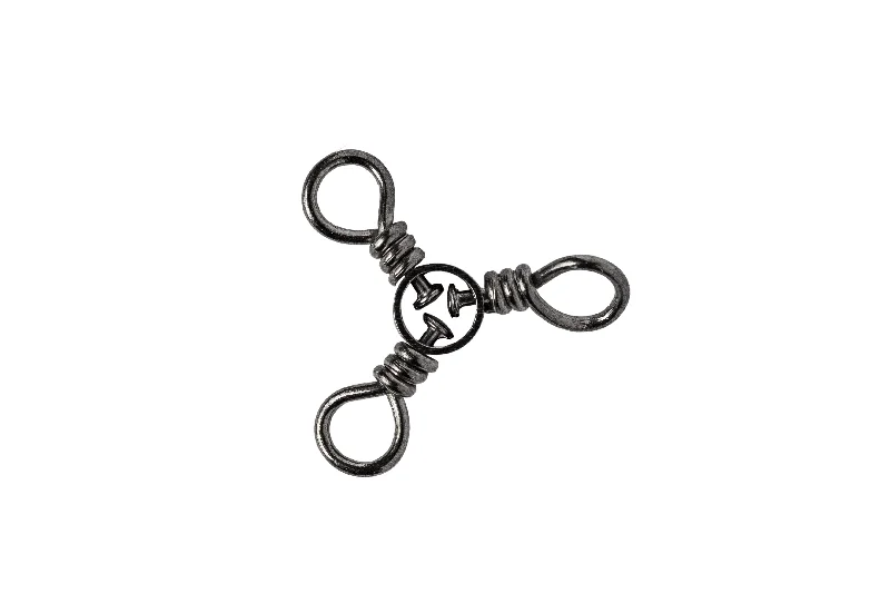 Crazy Gear High Quality 3-Way Swivel Black Nickle