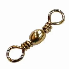 Dolphin Brass Barrel Swivels Sz:14 Qty:12 2101-14