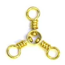 Eagle Claw 3-Way Swivel Sz10 Qty8 01151-010