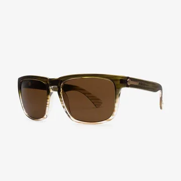 Red Wood Frame , Bronze Polarized Lens