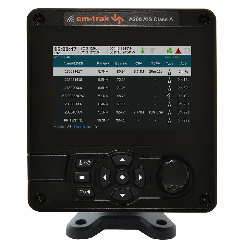 em-trak A200 Class A AIS Transceiver [425-0012]