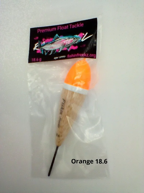 Fishin Freekz Premium Float Tackle Bobber 18.6g Orange