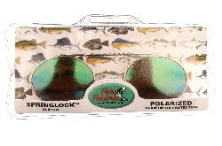 Flying Fisherman Clip-On Springlock Sunglass  Smoke Amber