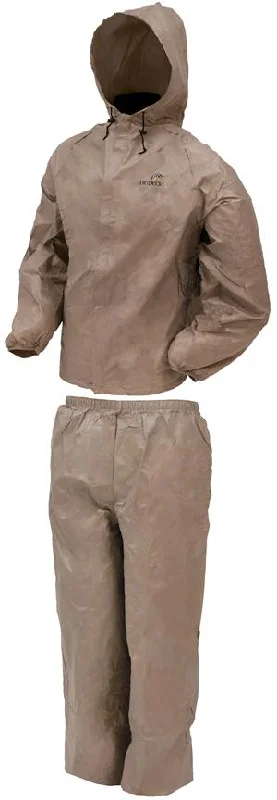 Frogg Toggs DriDucks Rainsuit/Khaki Large