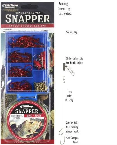 Gillies Snapper Species Pack