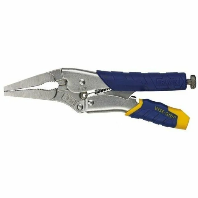 Irwin - Fast Release Long Nose Locking Pliers w/Wire Cuitter