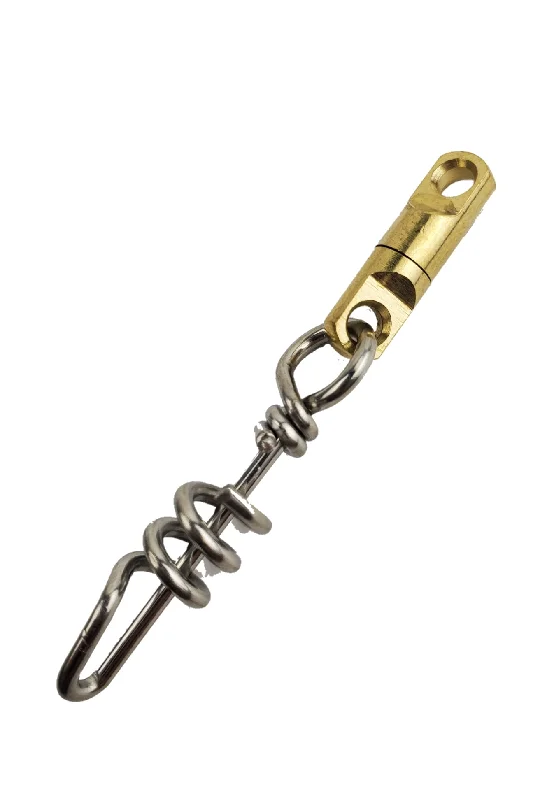 Lobo Lures 750lb Quick Release Heavy Duty Dredge Corkscrew Swivel