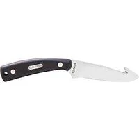 Old Timer 158OT Full Tang Fixed Blade Knife   	  	SCHRADE 158OT Blade Knife, 3-1/2 in L Blade, 0.15 in W Blade, 7Cr17MoV High Carbon Stainless Steel Blade, Black Handle