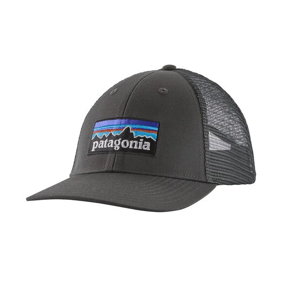 Patagonia P-6 Logo LoPro Trucker Hat - Forge Grey