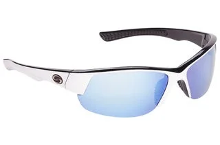 Strike King Sunglass S11 Gulf Shiny White/Black/Gray Lens