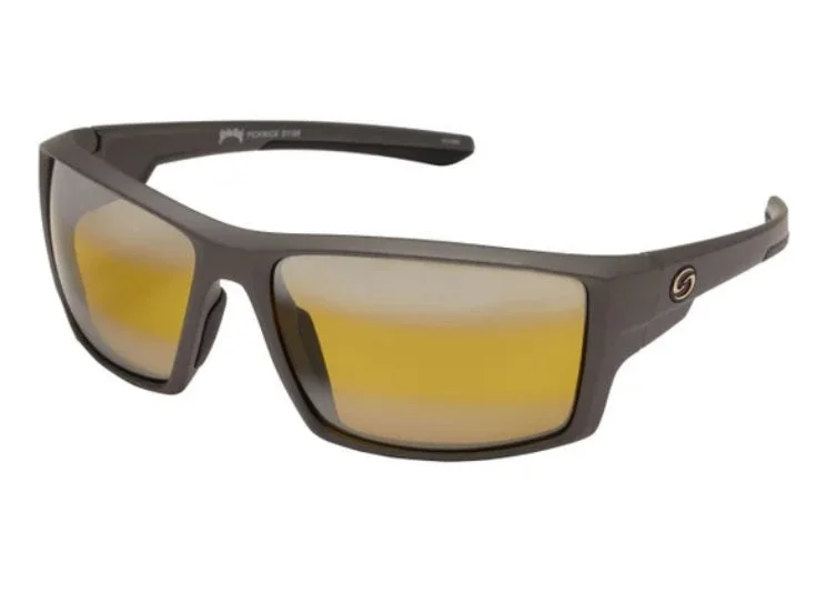 Strike King Sunglass S11 Pickwick Matte Grey Bi-Gradient Yellow inSpotlight Lens