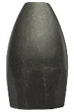 Strike King Tour Grade Tunsgten Bullet Weight 1oz 1ct Black