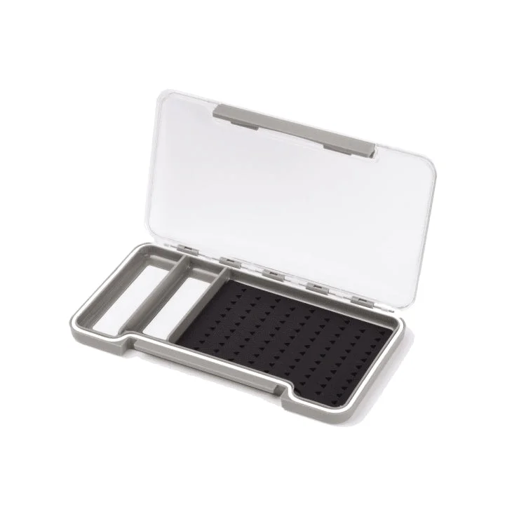 Wychwood Hook-Hold Fly Box - Grey - The Duo